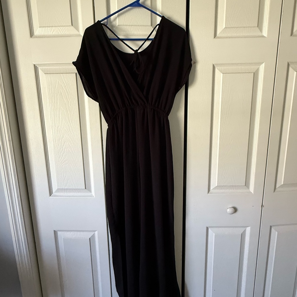 Ces Femme Black Wide Leg Jumpsuit